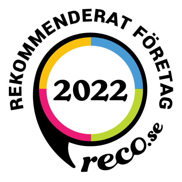 Reco.se rekommenderat företag 2022