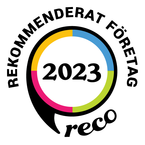 Reco.se rekommenderat företag 2023